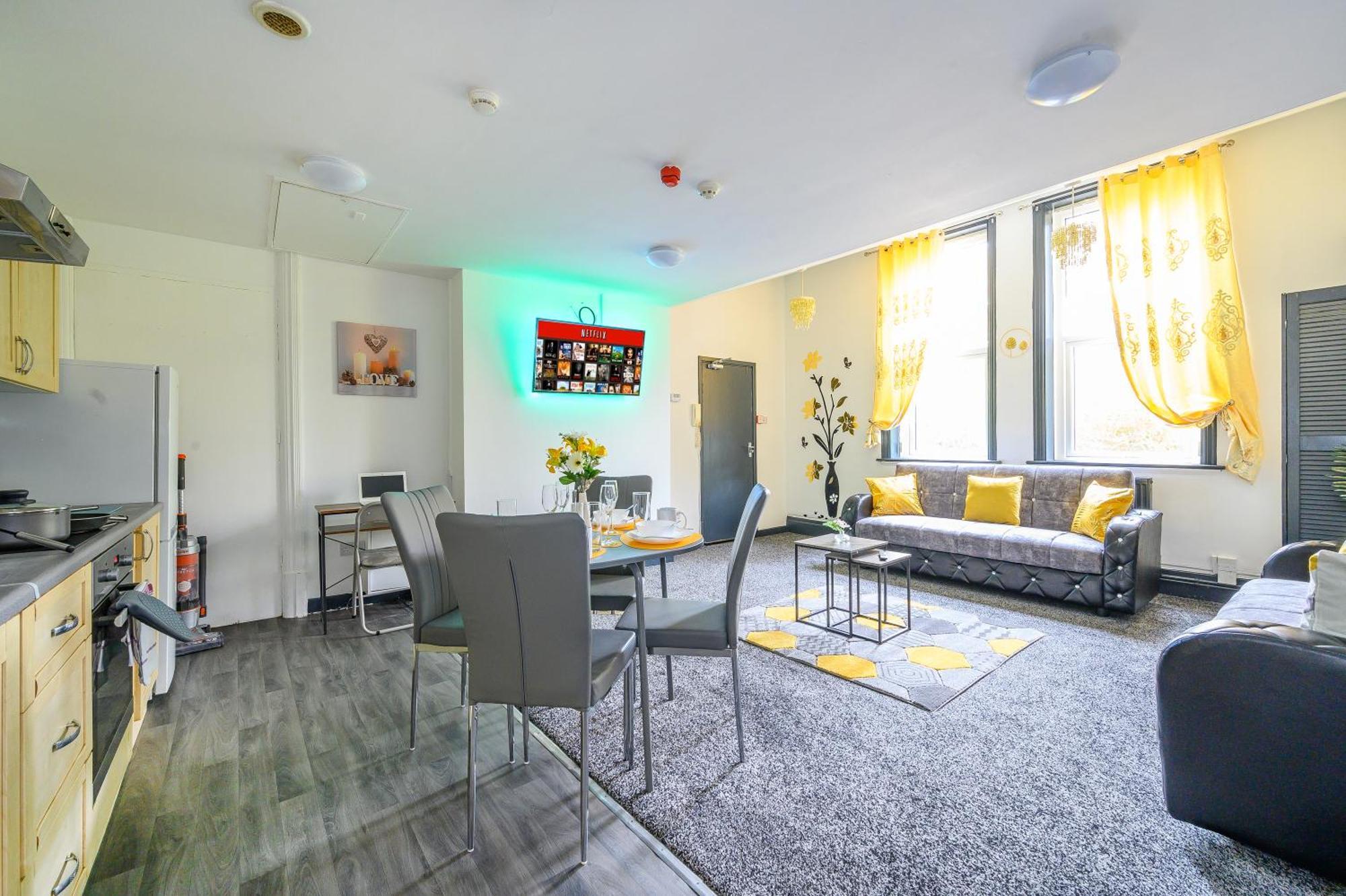 -F5Gh- For Relaxed & Cosy Stay, Free Parking, Wifi Leeds  Exterior photo